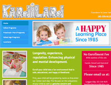 Tablet Screenshot of kandilandschools.com
